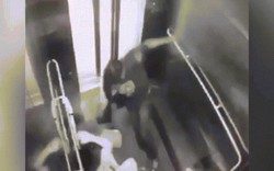 Phẫn nộ clip người phụ nữ bị đấm, đạp dã man trong thang máy