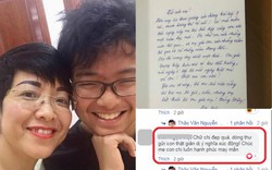 Tâm thư lấy nước mắt của MC Thảo Vân gửi thư cho con trai ngày khai trường