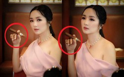 Sự thật Hoa hậu Giáng My mặc gợi cảm "nổi loạn" cầm điếu thuốc gây sốc?