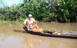 Về Ba Lai xứ Dừa câu loài cá ngát có ngạnh sắc nhọn và rất độc