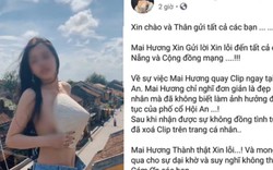 Cô gái khỏa thân, để ngực trần quay clip phản cảm ở Hội An xin lỗi