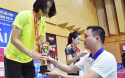 Gần 800 VĐV tranh tài tại giải cầu lông học sinh - sinh viên TP.Hà Nội