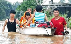 Thủy điện xả lũ ngay đợt mưa kéo dài, nhiều nơi ở Đồng Nai ngập nặng