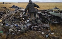 Xe bọc thép Nga vỡ vụn sau màn rơi tự do từ máy bay quân sự