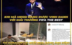 Dân mạng chế ảnh Messi đoạt FIFA The Best, Ronaldo "hụt hẫng"