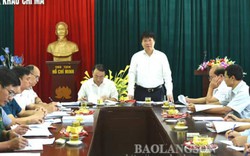 Thứ trưởng Trương Quốc Cường khảo sát NK dược liệu tại cửa khẩu