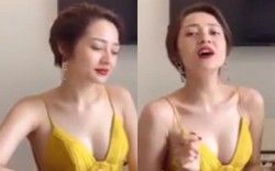 Clip: Bảo Anh mặc váy hững hờ vòng 1 đầy, hát "Ai cần ai" khoe giọng mộc gây sốt mạng