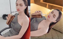 Hoa hậu Hương Giang than thiếu ngủ, “thánh chế ảnh” lập tức cho thần tượng toại nguyện