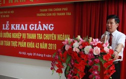 4000 cán bộ được bồi dưỡng nghiệp vụ thanh tra chuyên ngành an toàn thực phẩm