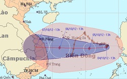 Bão số 7 hướng về Quảng Ngãi, Bình Định