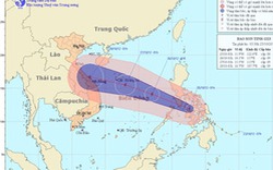 Bão Sơn Tinh có xu hướng mạnh lên