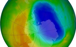 Lỗ thủng tầng ozone to bằng lục địa Bắc Mỹ