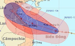 Bão Sơn Tinh sẽ “quét” dọc bờ biển miền Trung