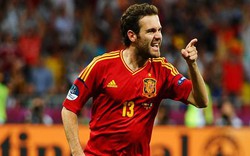 Mata được gọi trở lại ĐT Tây Ban Nha