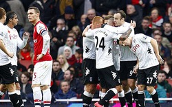 Clip: Arsenal hòa Fulham trong trận derby kịch tính