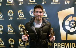 Messi nhận giải Cầu thủ xuất sắc nhất La Liga