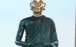 Chiêm bái tôn tượng Phật Hoàng Trần Nhân Tông được dát vàng