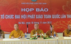 Họp báo trước thềm Đại hội Phật giáo toàn quốc