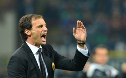 Allegri thừa nhận Milan may mắn thắng Juve