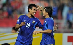 Thắng Myanmar 4-0, Thái Lan vào bán kết AFF Cup