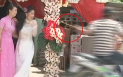 Táo tợn cướp dây chuyền của cô dâu tại tiệc cưới