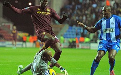 Clip: Balotelli ghi bàn giúp Man City hạ Wigan