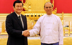 Chủ tịch nước thăm cấp Nhà nước Myanmar