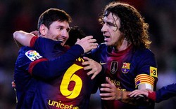 Barca gia hạn hợp đồng với Xavi, Puyol và Messi