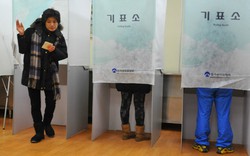 Cử tri Hàn Quốc đi bầu Tổng thống