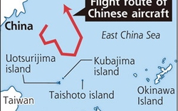 Tàu chiến và máy bay Trung Quốc đến gần Senkaku
