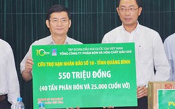 Hỗ trợ khẩn cấp 2,5 tỷ đồng cho nạn nhân bão lũ miền Trung