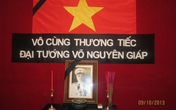 Hàng triệu người Việt xa xứ thành kính viếng Đại tướng