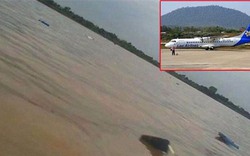 Máy bay Lào đâm xuống sông Mekong do bão Nari?
