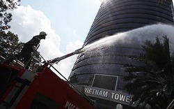 Diễn tập chữa cháy, cứu hộ - cứu nạn tại PetroVietnam Tower