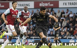 Aguero tỏa sáng, Man City vào Top 4 Premier League