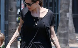 Angelina Jolie càng ngày càng gày gò xanh xao