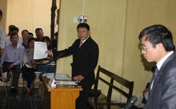 Đang xét xử vụ ông Đoàn Văn Vươn khởi kiện UBND huyện Tiên Lãng