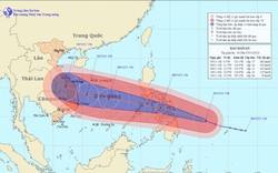 Siêu bão Hải Yến sắp vào biển Đông