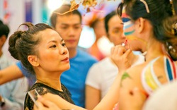 Cô giáo Thảo vẽ body painting bị hiểu nhầm là văn hóa đồi trụy