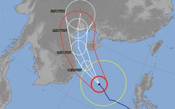 Siêu bão Hải Yến &#34;đổi hướng&#34;, uy hiếp các tỉnh đồng bằng Bắc bộ