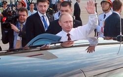 Tổng thống Nga Putin đã đến Hà Nội