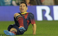 Messi nghỉ thi đấu đến tận... năm mới