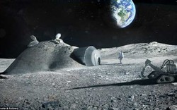 Cách xây nhà cực đơn giản cho loài người trên... Mặt trăng