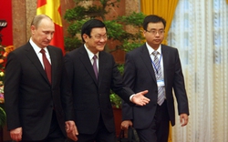 Chủ tịch nước kết thúc hội đàm với Tổng thống V.Putin