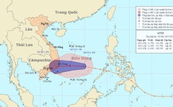 Áp thấp nhiệt đới tấn công dữ dội quần đảo Trường Sa