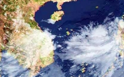 Xuất hiện vùng áp thấp trên biển Đông