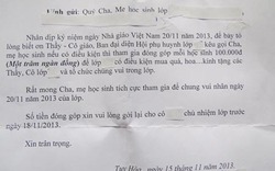 Thư ngỏ 20.11 có điều kiện… khó nghĩ