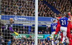 Clip: Trận derby rực lửa Everton - Liverpool và cơn mưa bàn thắng