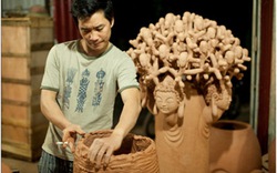 Triển lãm điêu khắc gốm “Di cư” của Nguyễn Tuấn