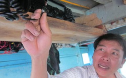 Quảng Ngãi: Tàu cá của ngư dân bị đập phá